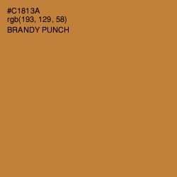 #C1813A - Brandy Punch Color Image