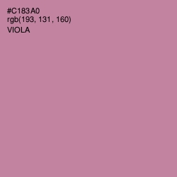 #C183A0 - Viola Color Image