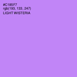 #C185F7 - Light Wisteria Color Image