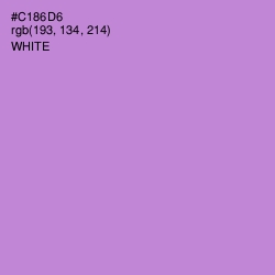 #C186D6 - Light Wisteria Color Image