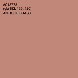 #C18778 - Antique Brass Color Image