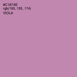 #C187AE - Viola Color Image