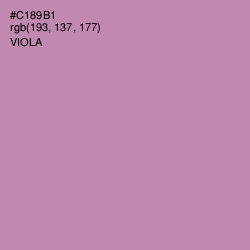 #C189B1 - Viola Color Image