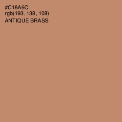 #C18A6C - Antique Brass Color Image