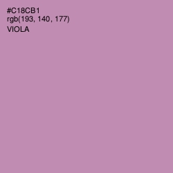 #C18CB1 - Viola Color Image