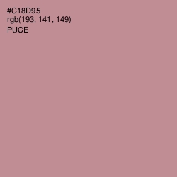 #C18D95 - Puce Color Image