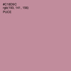 #C18D9C - Puce Color Image