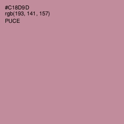 #C18D9D - Puce Color Image