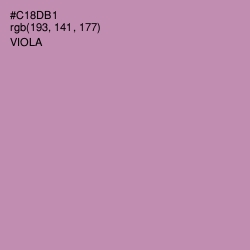 #C18DB1 - Viola Color Image