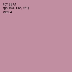 #C18EA1 - Viola Color Image