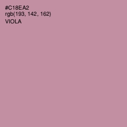 #C18EA2 - Viola Color Image