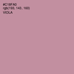 #C18FA0 - Viola Color Image