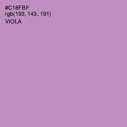 #C18FBF - Viola Color Image