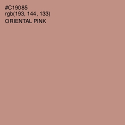 #C19085 - Oriental Pink Color Image