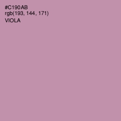 #C190AB - Viola Color Image