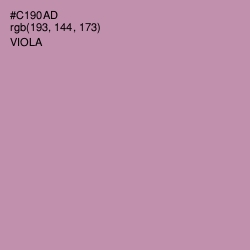 #C190AD - Viola Color Image