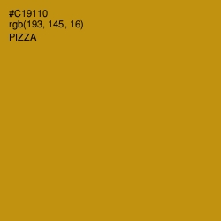 #C19110 - Pizza Color Image