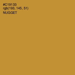#C19133 - Nugget Color Image