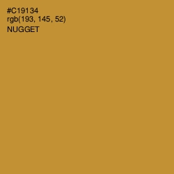 #C19134 - Nugget Color Image