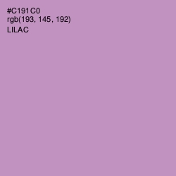 #C191C0 - Lilac Color Image