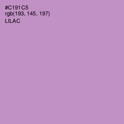 #C191C5 - Lilac Color Image