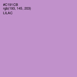 #C191CB - Lilac Color Image