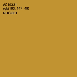 #C19331 - Nugget Color Image