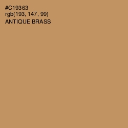 #C19363 - Antique Brass Color Image