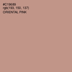 #C19689 - Oriental Pink Color Image