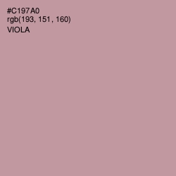 #C197A0 - Viola Color Image