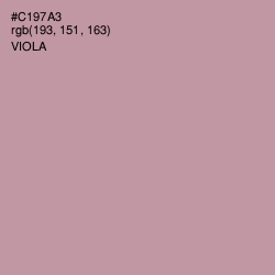 #C197A3 - Viola Color Image