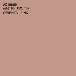 #C19889 - Oriental Pink Color Image