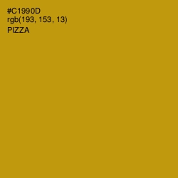 #C1990D - Pizza Color Image
