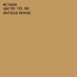 #C19960 - Antique Brass Color Image