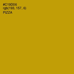 #C19D06 - Pizza Color Image