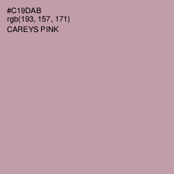 #C19DAB - Careys Pink Color Image