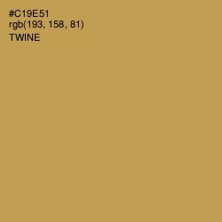 #C19E51 - Twine Color Image