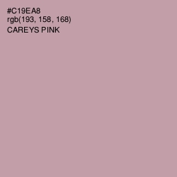 #C19EA8 - Careys Pink Color Image