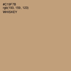 #C19F7B - Whiskey Color Image