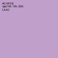 #C19FCB - Lilac Color Image