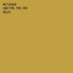 #C1A042 - Roti Color Image