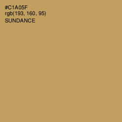 #C1A05F - Sundance Color Image