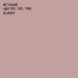 #C1A09E - Eunry Color Image