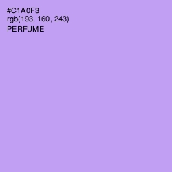 #C1A0F3 - Perfume Color Image