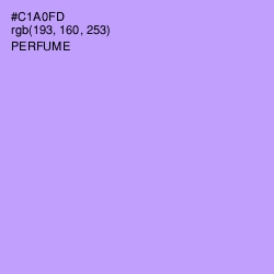 #C1A0FD - Perfume Color Image