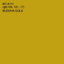 #C1A111 - Buddha Gold Color Image