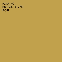 #C1A14C - Roti Color Image