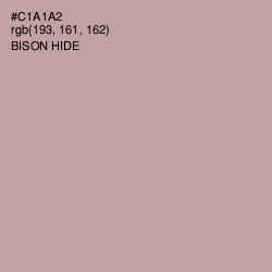 #C1A1A2 - Bison Hide Color Image