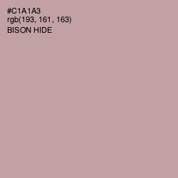 #C1A1A3 - Bison Hide Color Image