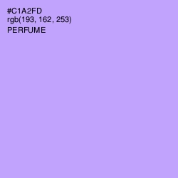 #C1A2FD - Perfume Color Image